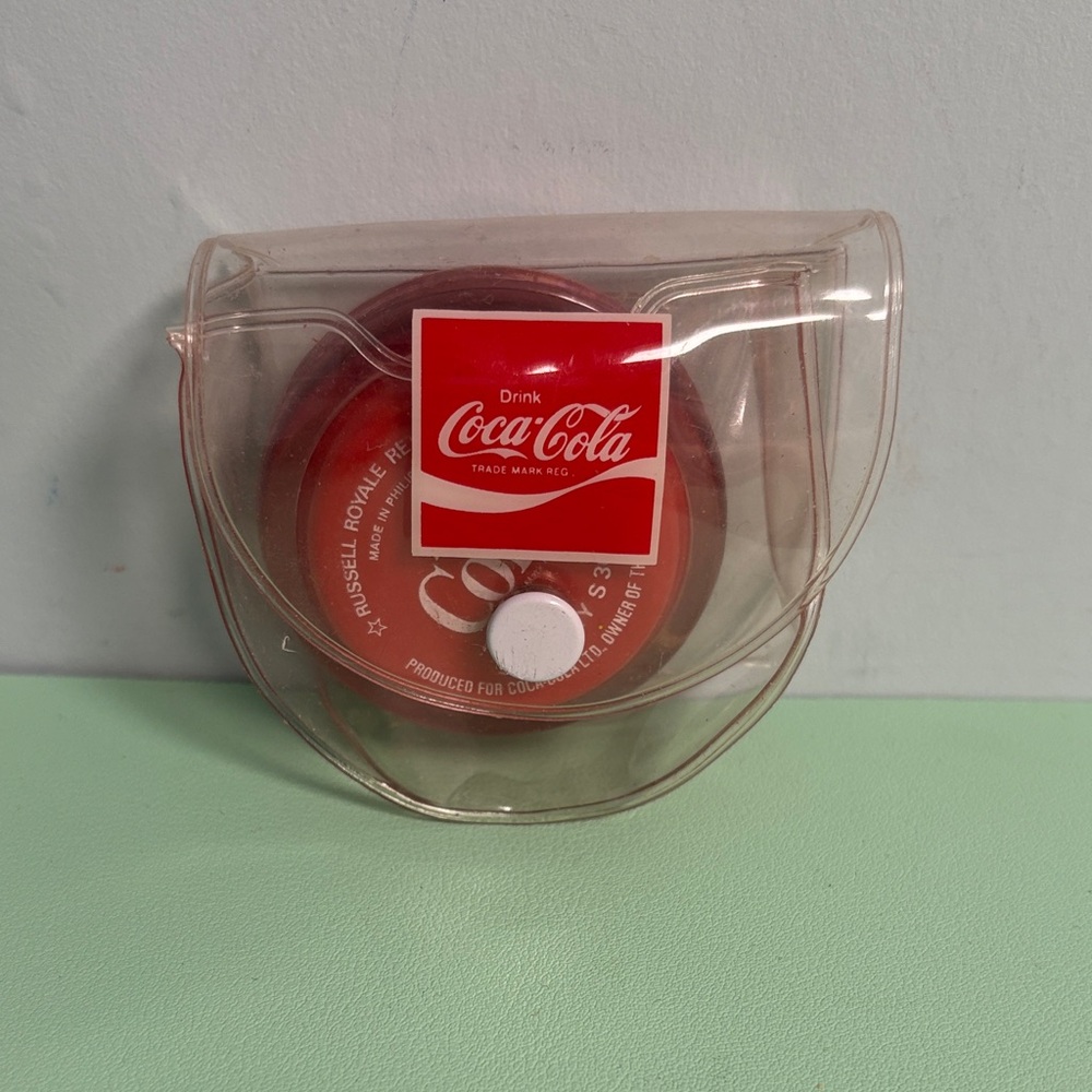 Vintage Coca-Cola Russell Royale Return Top Yoyo Galaxy S 300 With Original Case